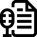 Illustration AI-powered text transcription